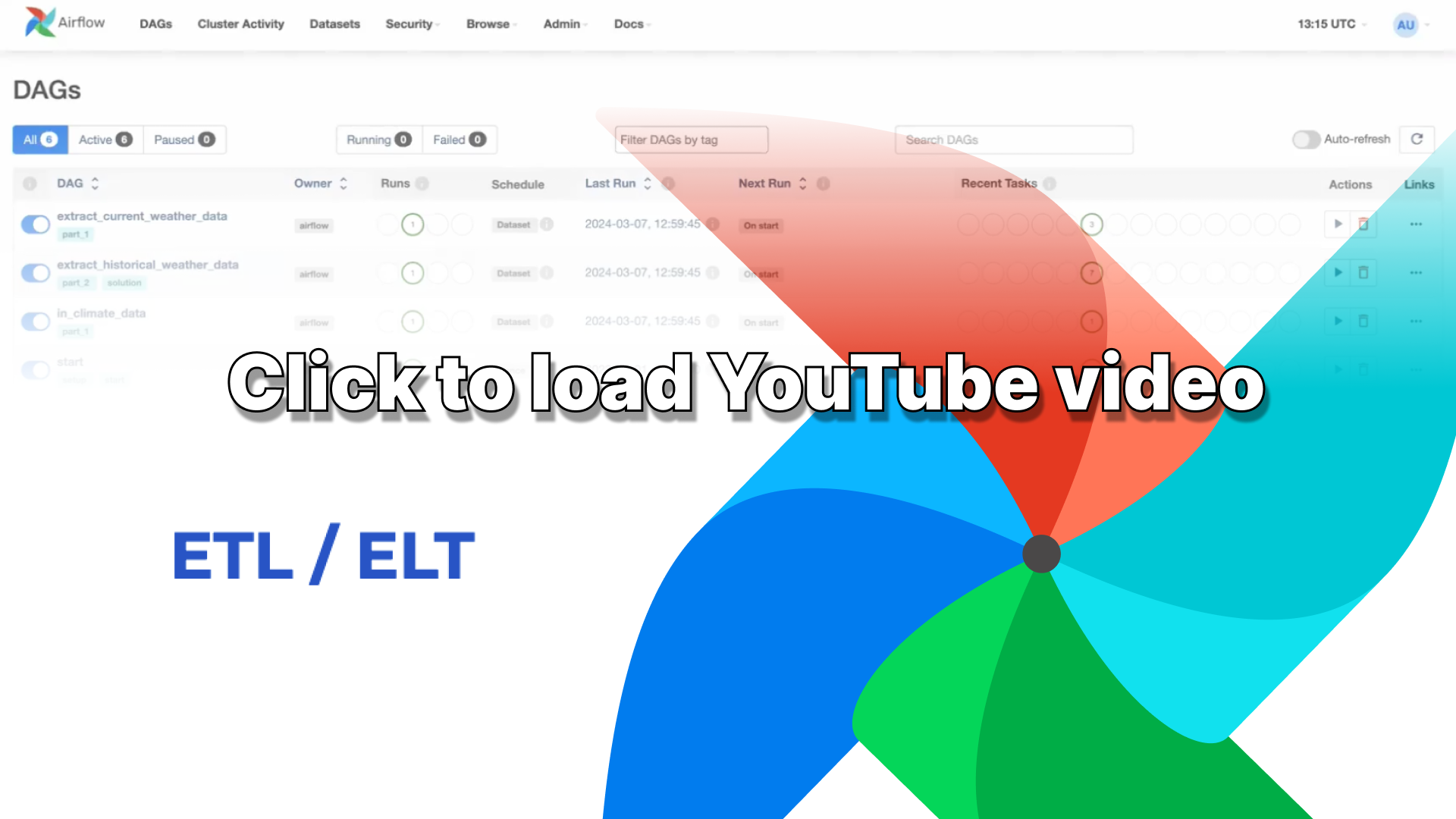 Click to play a one minute video showing the use case